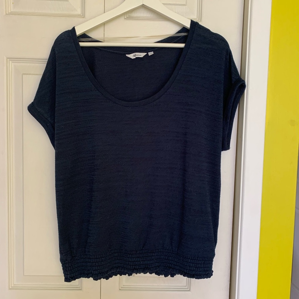 Women's Navy Blue Top